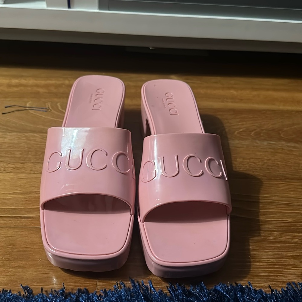 Pink sandals